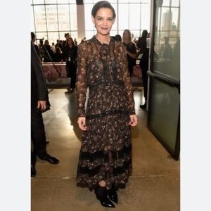 NWOT zimmermann floral lace trim dress